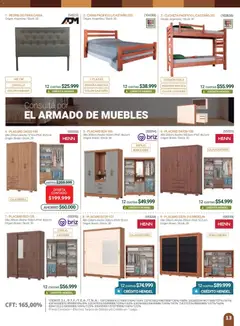 Vista previa Hendel catálogo válido desde el 01.12.2025 | Página: 13 | Productos: Cucheta, Placard, Cama, Espejo