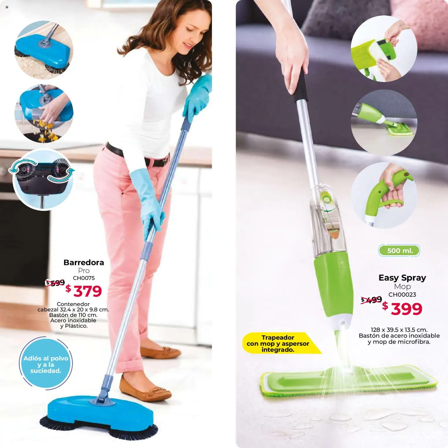 Nuevas ofertas de Colchas Concord válidas en toda la República Mexicana desde el 01.11.2025. ¡Encuentra las mejores ofertas en Colchas Concord catálogo Home! | Página: 66 | Productos: Trapeador, Contenedor, Polvo