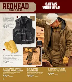 Preview of Cabela's weekly ads valid from 20.11.2025 | Page: 86 | Products: Workwear, Canvas, Vest, Jacket