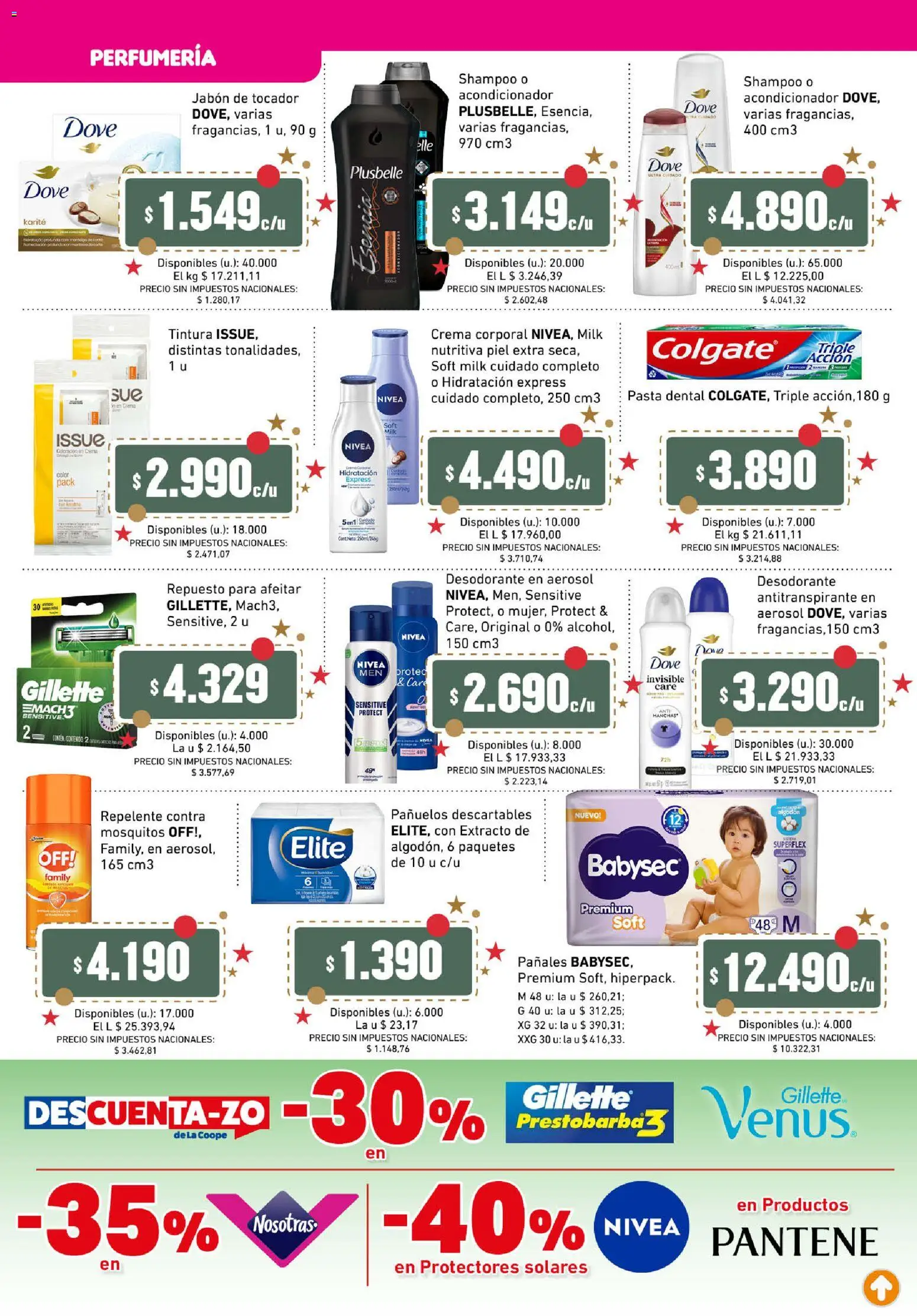 Cooperativa Obrera - Ahorrón │ válido desde el 27.11.2025 | Página: 6 | Productos: Repelente, Shampoo, Jabón, Pasta