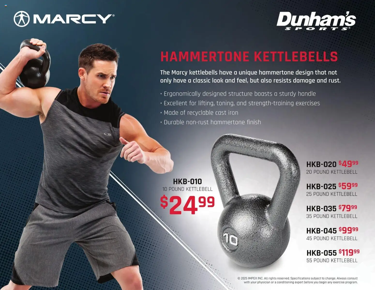 Dunham's Sports Marcy Weight Training Guide - valid from 20.11.2025 | Page: 9 | Products: Iron