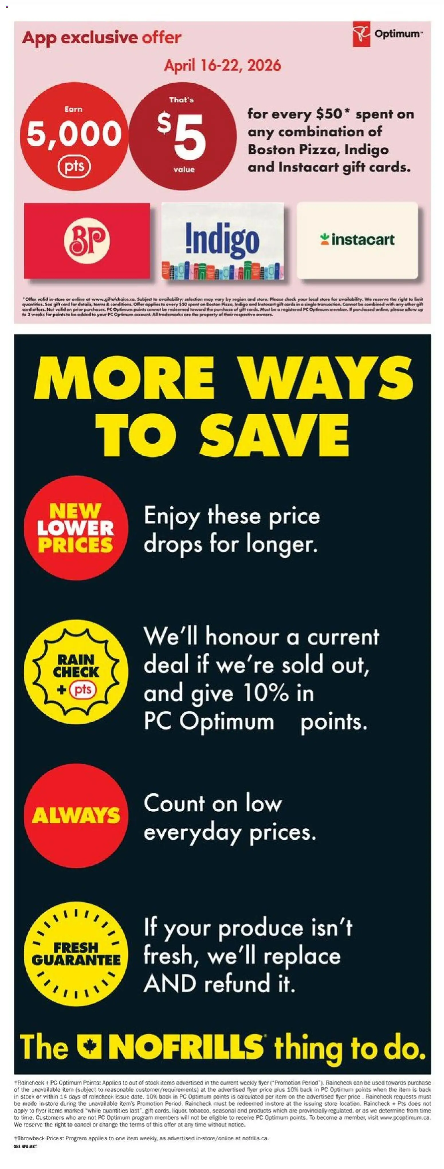 No Frills flyer valid from 16.04.2026 | Page: 18 | Products: PC
