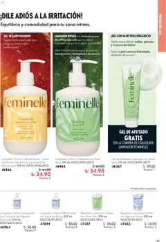 Vista previa de folleto Oriflame - Campaña 3 de la Oriflame válido desde 14.02.2026 | Página: 105 | Productos: Baño, Crema