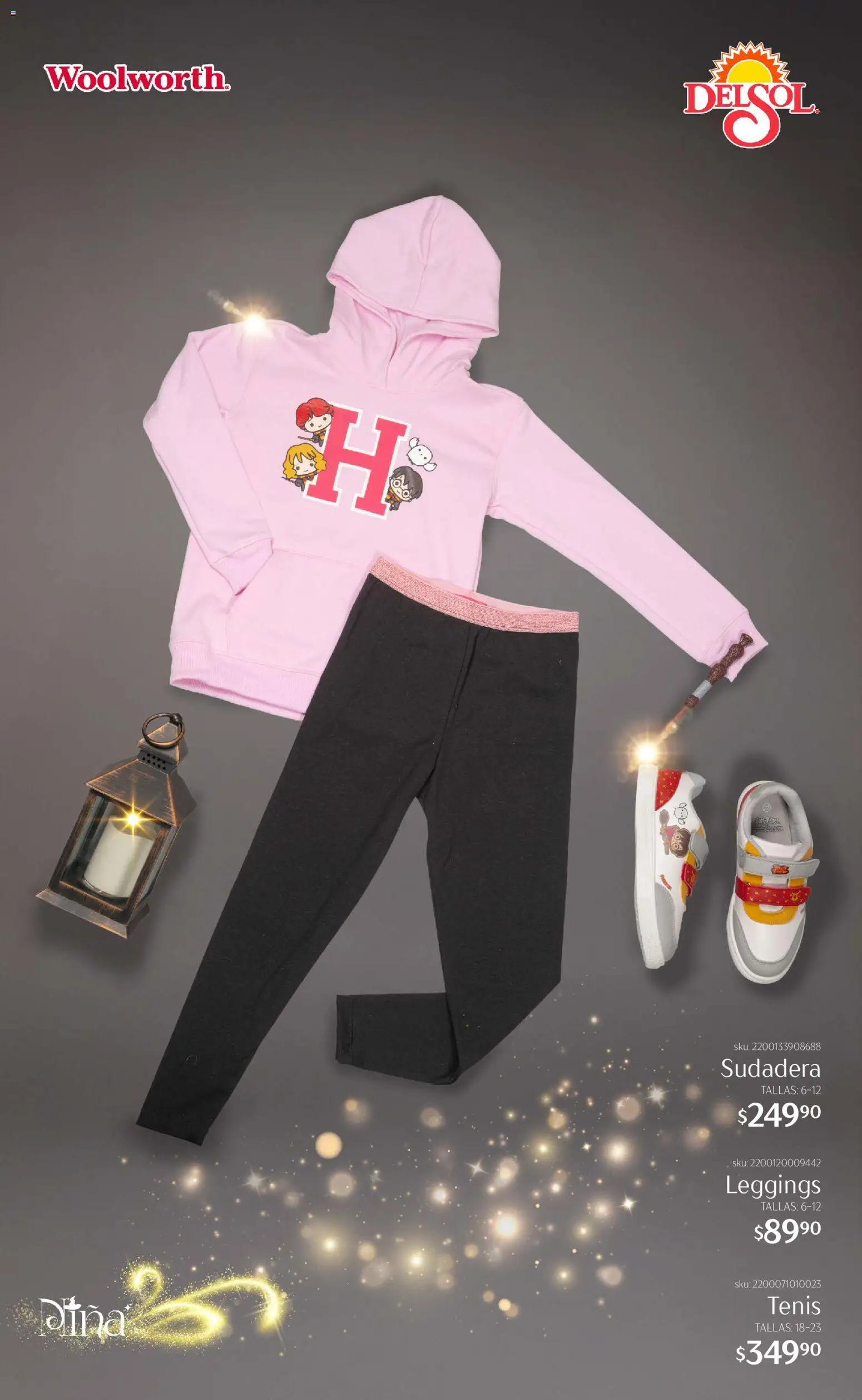 Nuevas ofertas de Del Sol y Woolworth válidas en toda la República Mexicana desde el 04.12.2025. ¡Encuentra las mejores ofertas en Del Sol y Woolworth catálogo Harry Potter! | Página: 14