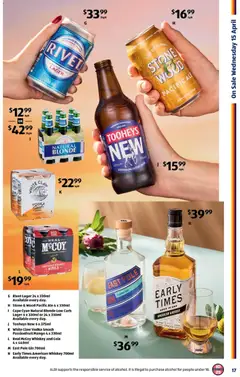 Preview of Aldi catalogue  - valid from 15.04.2026 | Page: 17 | Products: Gin, Passionfruit, Vodka, Whiskey