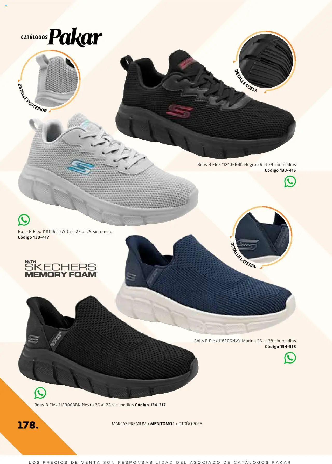 Nuevas ofertas de SC Pakar válidas en toda la República Mexicana desde el 29.08.2025. ¡Encuentra las mejores ofertas en SC Pakar - Catálogo Otoño Men Tomo 1! | Página: 178