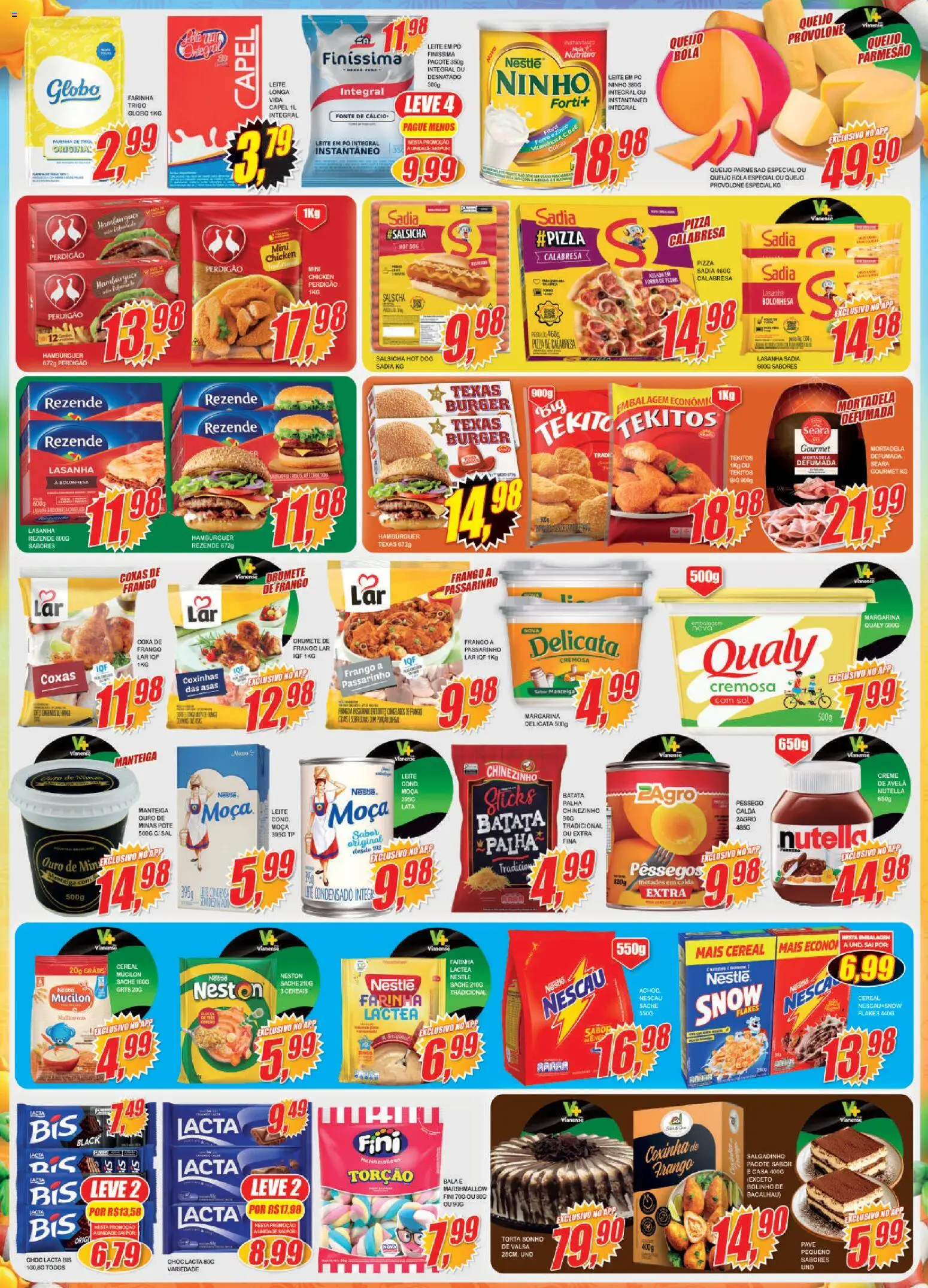 Vianense Folheto - válido de 09.01.2026 | Página: 2 | Produtos: Salsicha, Leite, Mortadela, Sal