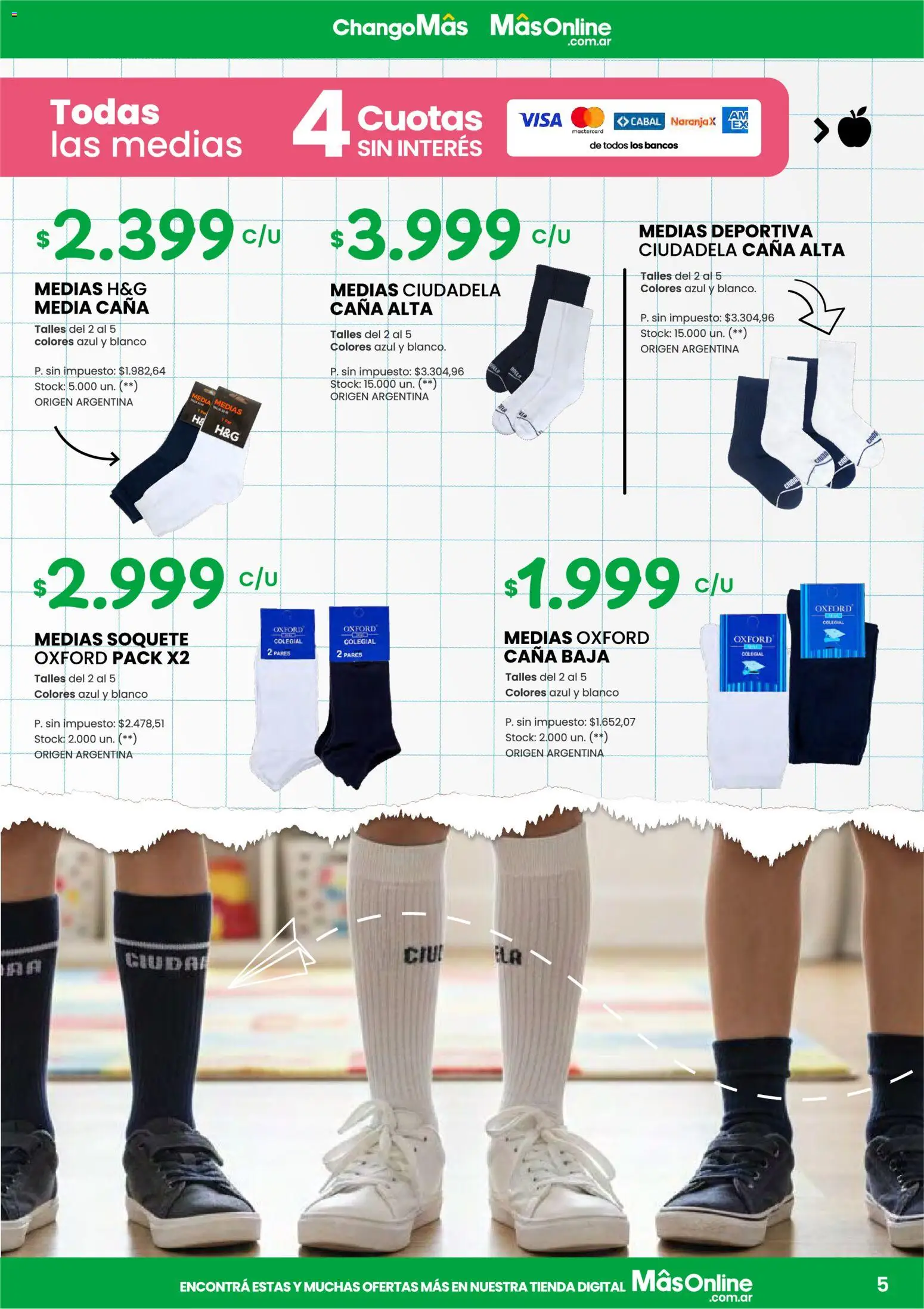 Changomas ofertas - VUELTA AL COLE  │ válido desde el 04.02.2026 | Página: 6