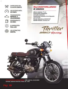 Vista previa de Price Shoes catálogo Motos, nuevo folleto de la tienda, válido en México a partir del 21.11.2025 | Página: 13 | Productos: Café