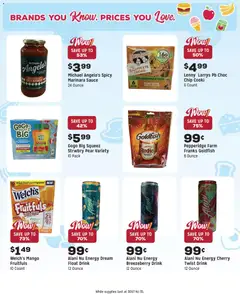 Preview of Grocery Outlet weekly ads valid from 22.10.2025 | Page: 11 | Products: Chocolate, Cookies, Sauce, Chocolate Chip
