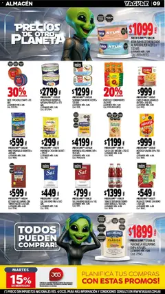 Vista previa Yaguar - Oferta Semanal Córdoba válido desde el 02.03.2026 | Página: 9 | Productos: Aceite, Maiz, Sal, Atún