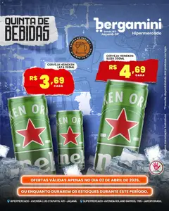 Supermercado Bergamini ofertas Quinta de Bebidas - Pré-Visualização do folheto da loja Supermercado Bergamini, válido de 02.04.2026