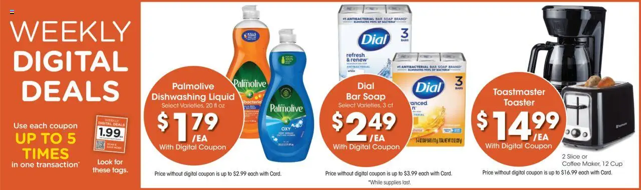 Kroger Weekly Ad - valid from 20.08.2025 | Page: 3 | Products: Toaster, Coffee, Soap, Bar Soap