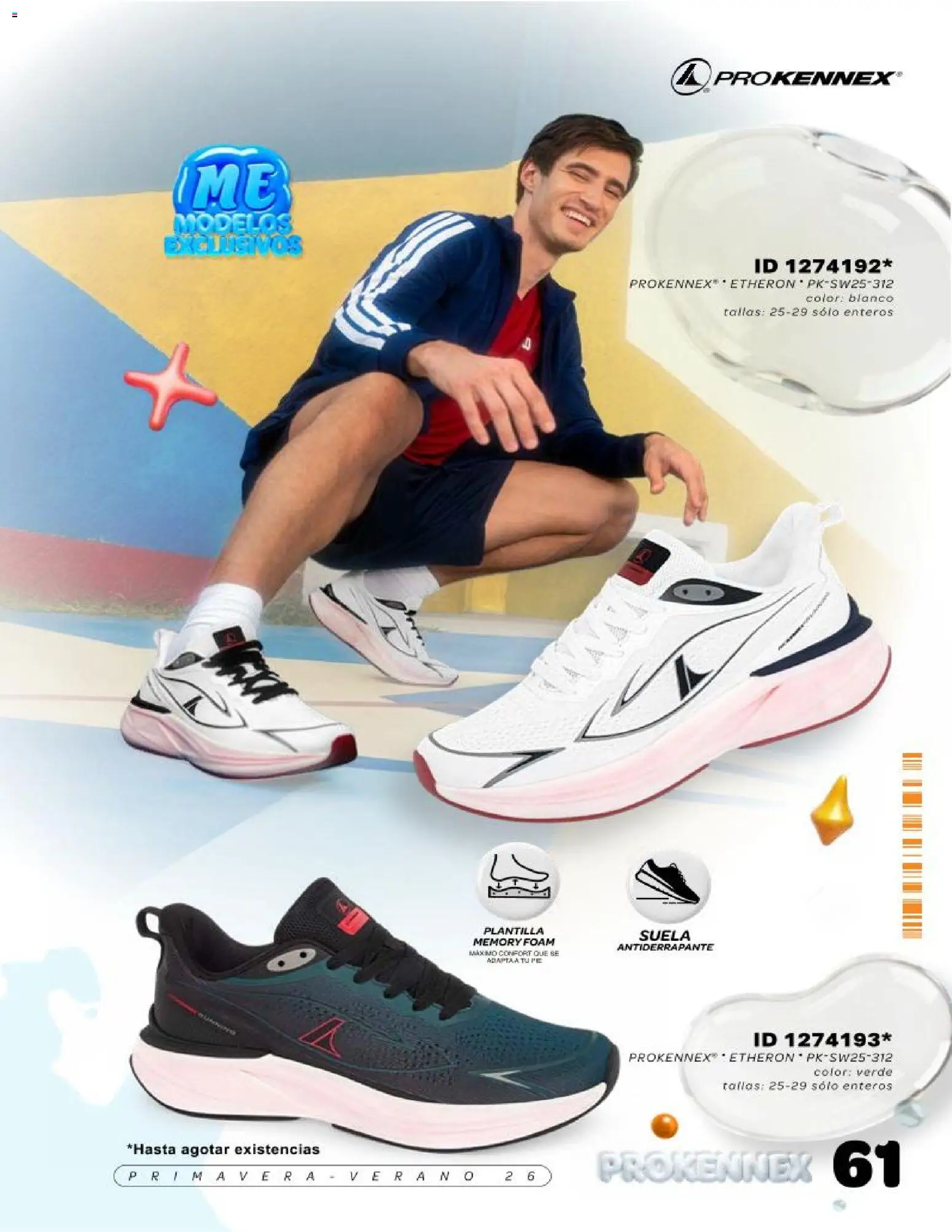 Nuevas ofertas de Price Shoes válidas en toda la República Mexicana desde el 30.03.2026. ¡Encuentra las mejores ofertas en Price Shoes catálogo Prokennex! | Página: 61