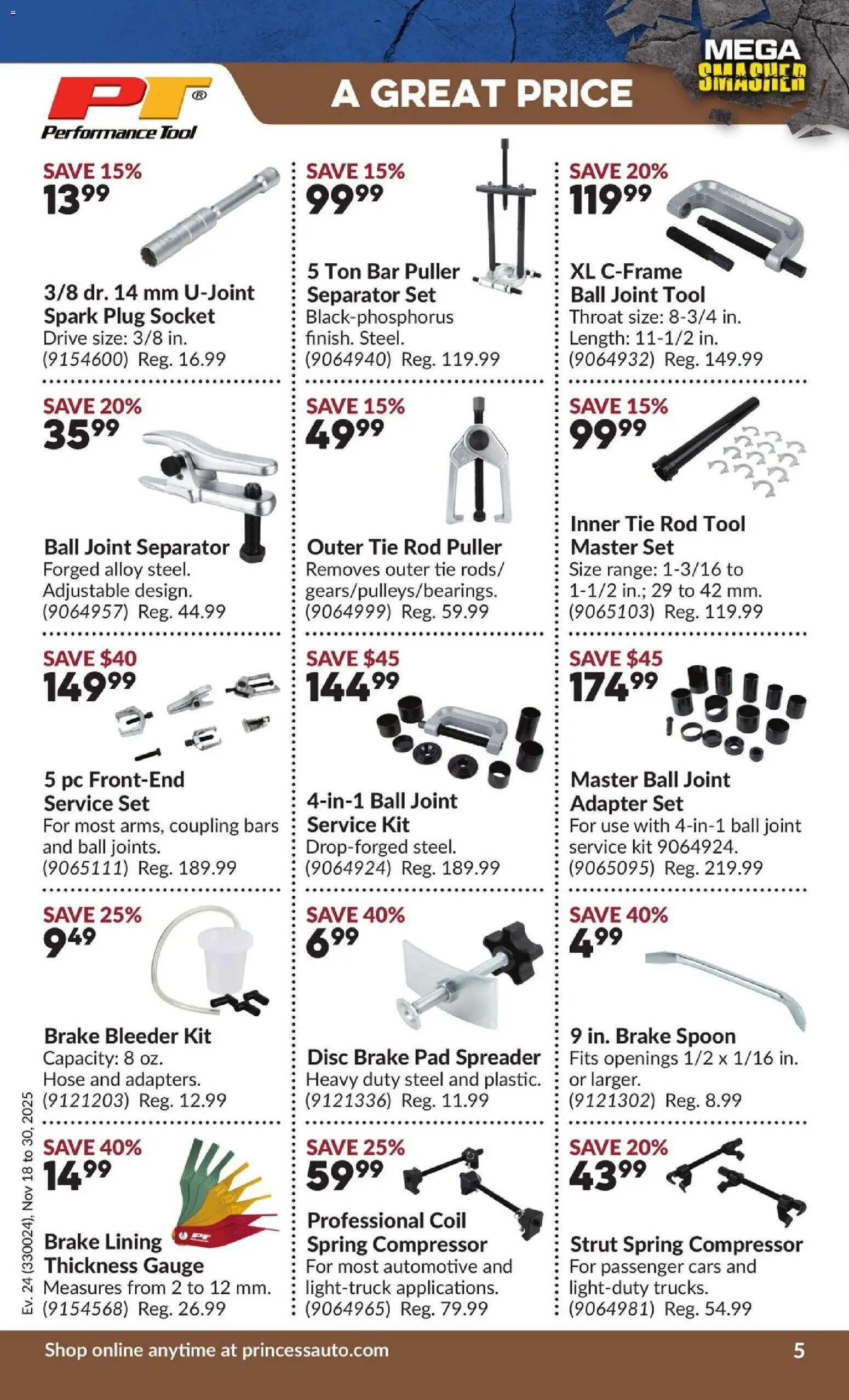 Princess Auto flyer valid from 18.11.2025 | Page: 18 | Products: PC, Adapter, Socket