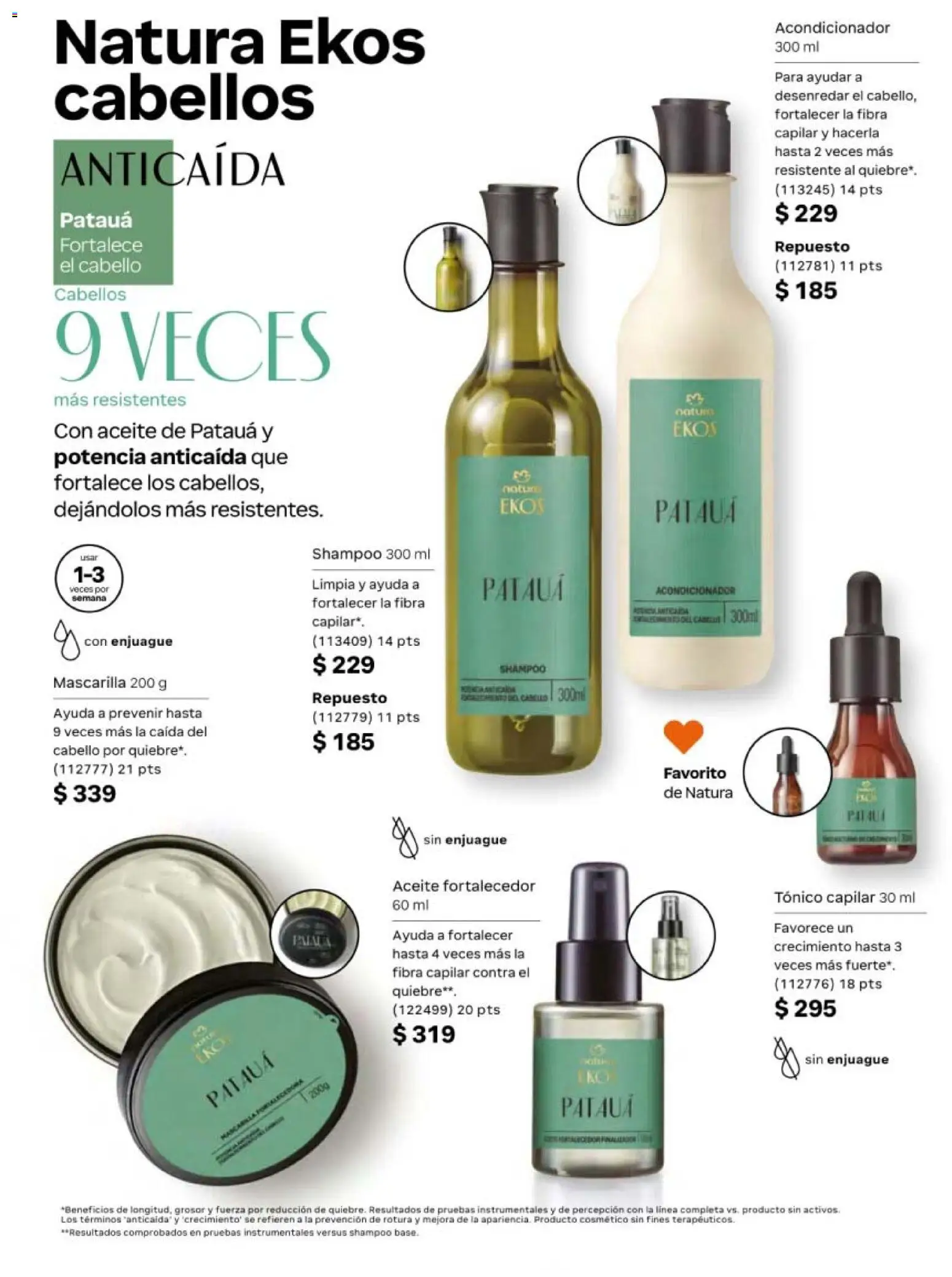 Nuevas ofertas de Natura válidas en toda la República Mexicana desde el 08.05.2026. ¡Encuentra las mejores ofertas en Natura campaña 8 2026! | Página: 146 | Productos: Aceite, Mascarilla, Acondicionador