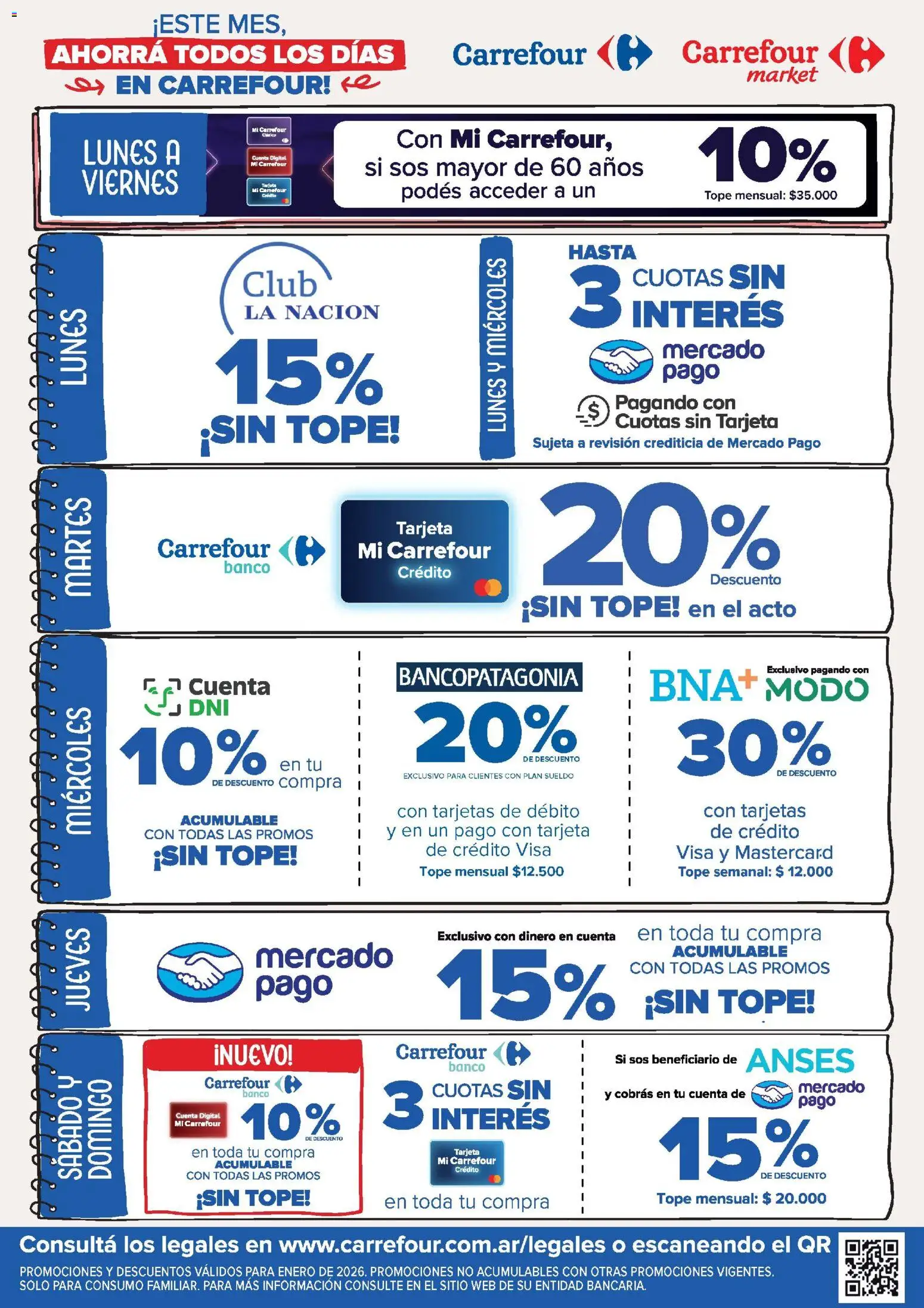 Carrefour Market catálogo │ válido desde el 20.01.2026 | Página: 6 | Productos: Banco