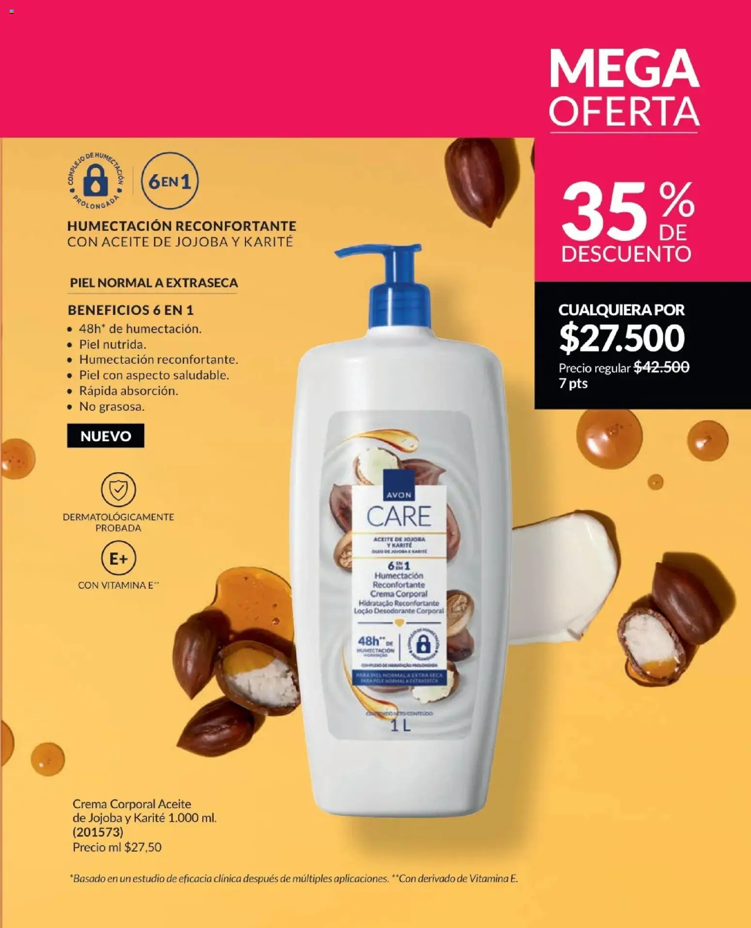 Avon revista - valida desde el 01.12.2025 | Página: 125 | Productos: Crema, Desodorante, Aceite