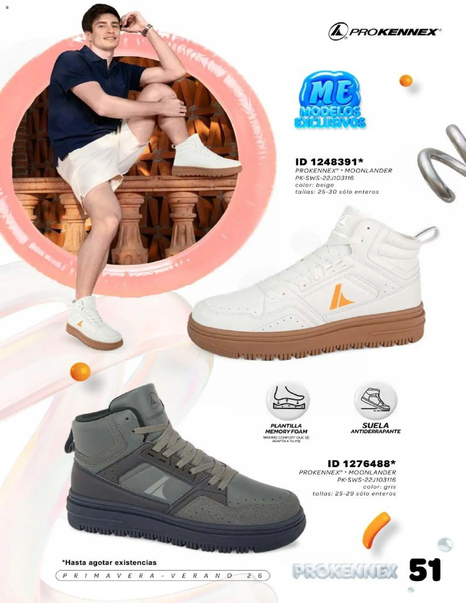Nuevas ofertas de Price Shoes válidas en toda la República Mexicana desde el 30.03.2026. ¡Encuentra las mejores ofertas en Price Shoes catálogo Prokennex! | Página: 51