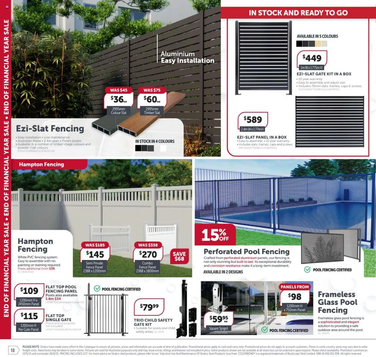 Stratco catalogue - valid from 23.05.2025 | Page: 10 | Products: Box, Fence, Gate, Painting