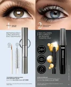 Catálogo L'Bel Campaña 12 │ válido desde el 16.07.2025 | Página: 41 | Productos: Agua, Maquillaje, Máscara, Pestañas postizas