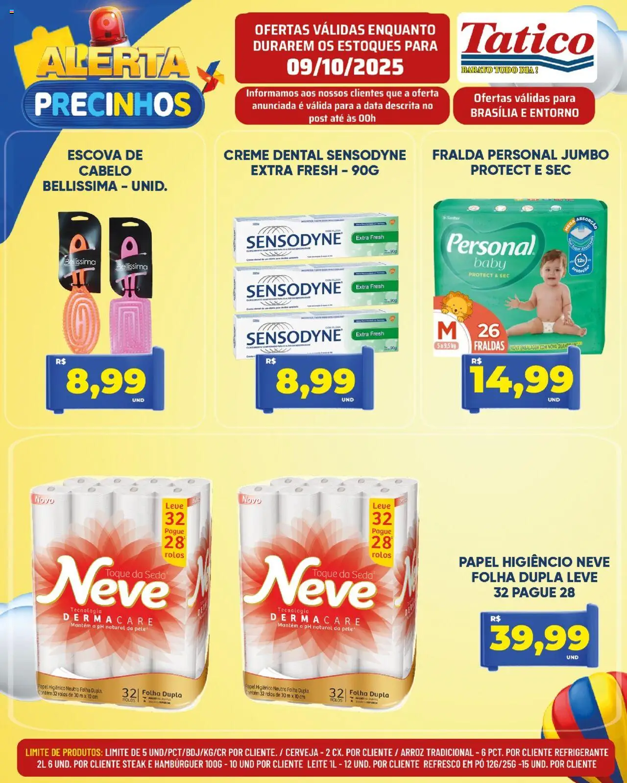 Tatico Folheto - válido de 09.10.2025 | Página: 23 | Produtos: Pó, Escova, Refresco, Creme