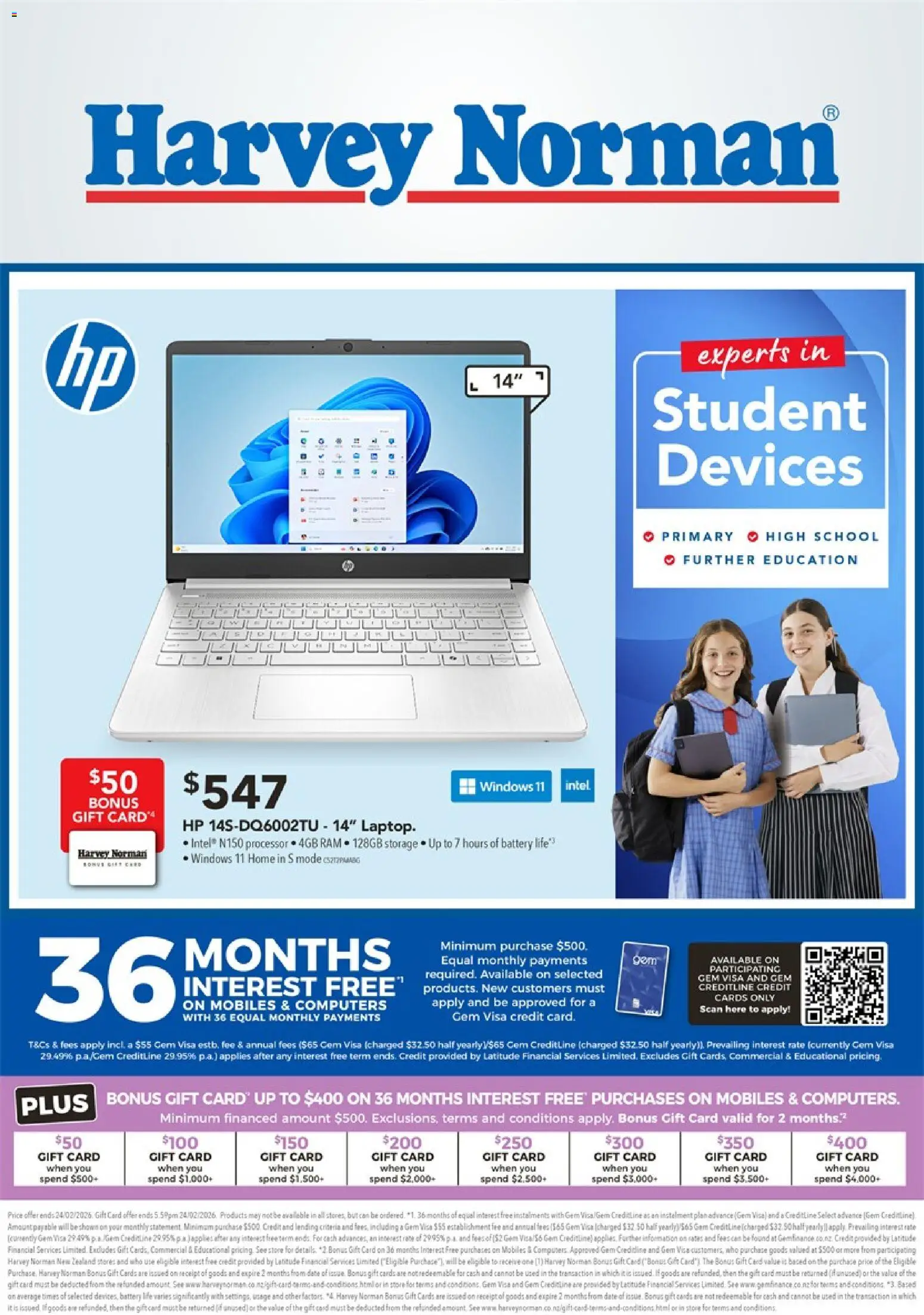Harvey Norman catalogue from 18.02.2026 | Page: 1