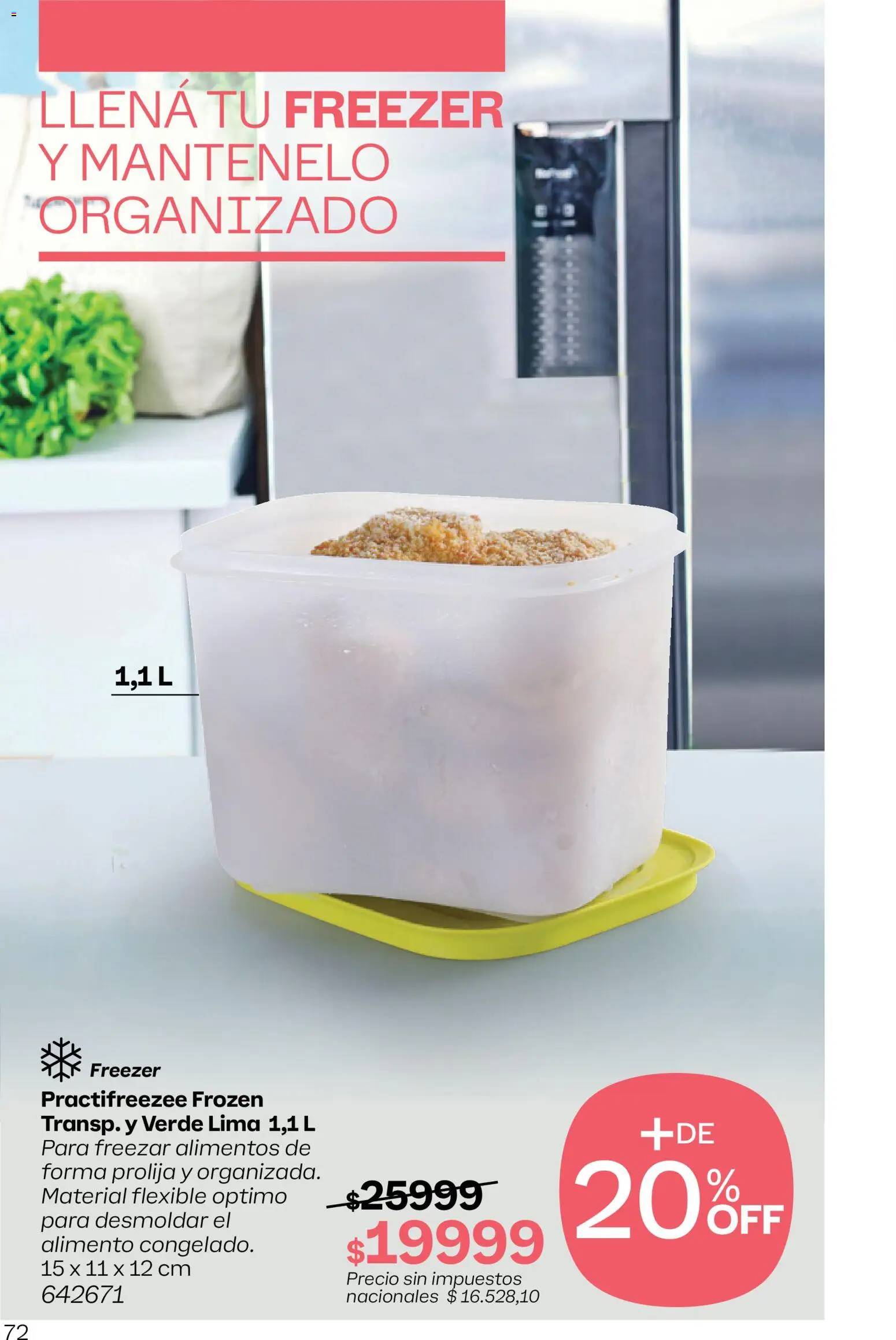 Tupperware Black Friday │ válido desde el 30.10.2025 | Página: 73 | Productos: Flexible, Lima, Freezer