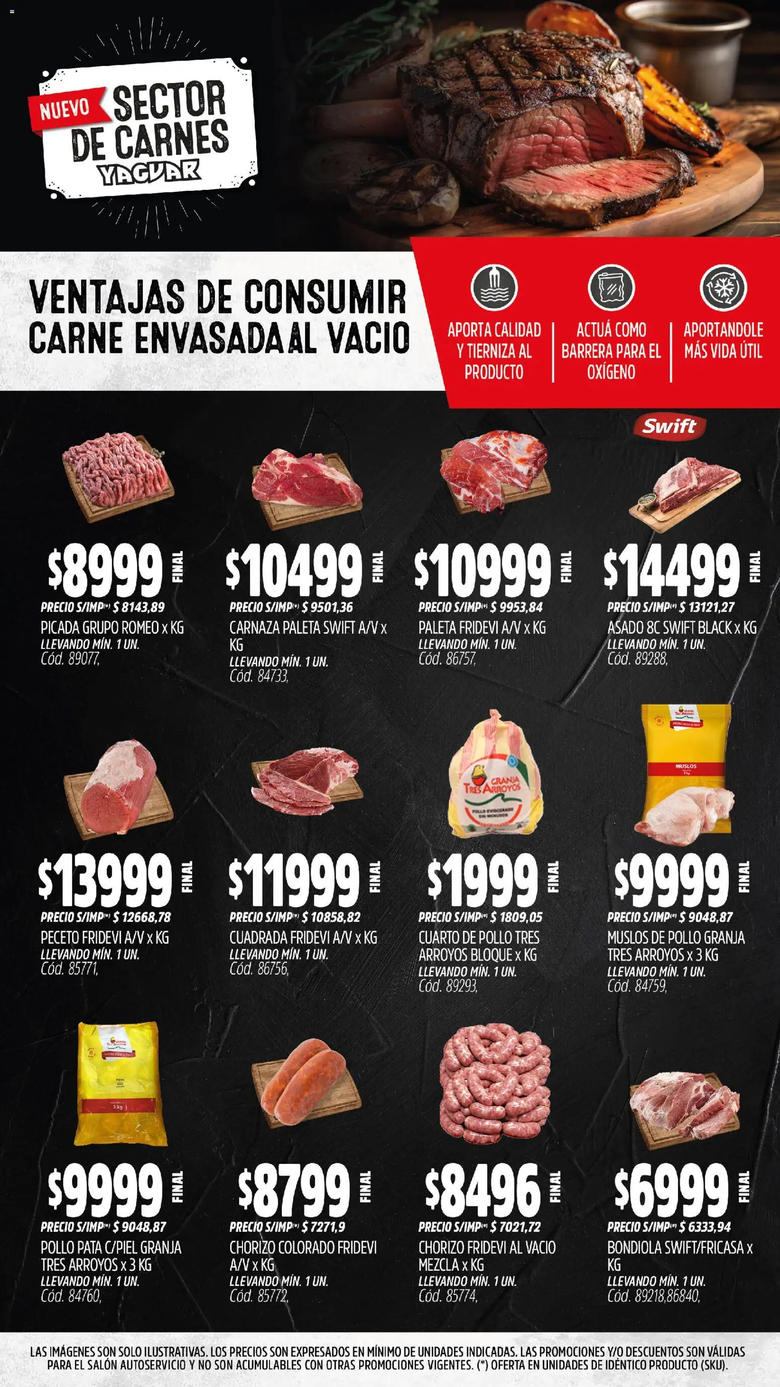 Yaguar - General Roca │ válido desde el 27.10.2025 | Página: 5 | Productos: Pollo, Paleta, Chorizo