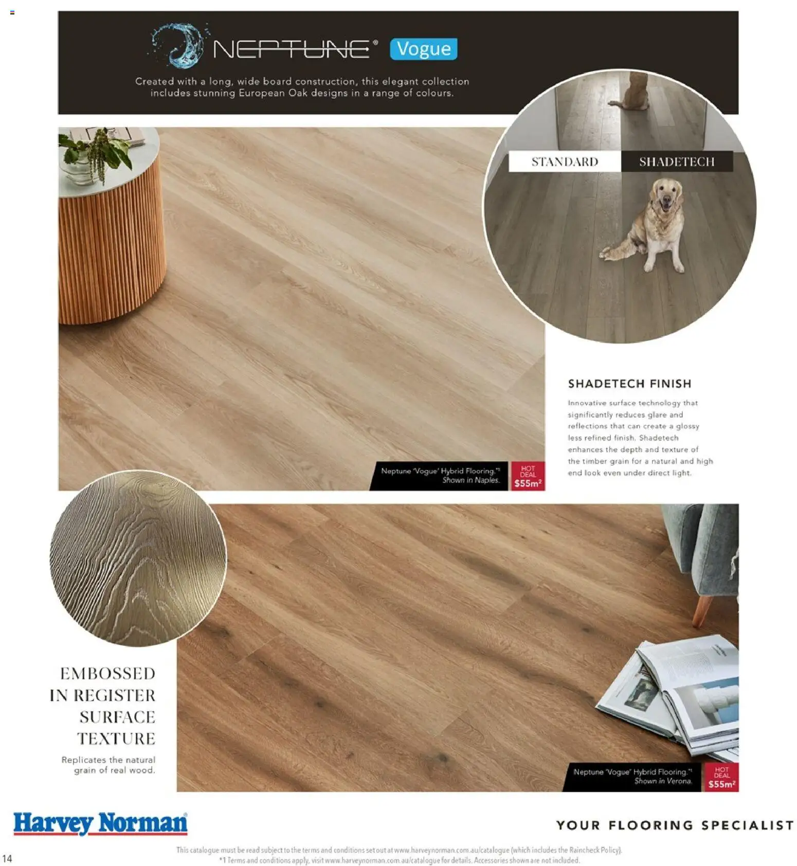 Harvey Norman catalogue - valid from 05.03.2026 | Page: 14 | Products: Flooring, Accessories