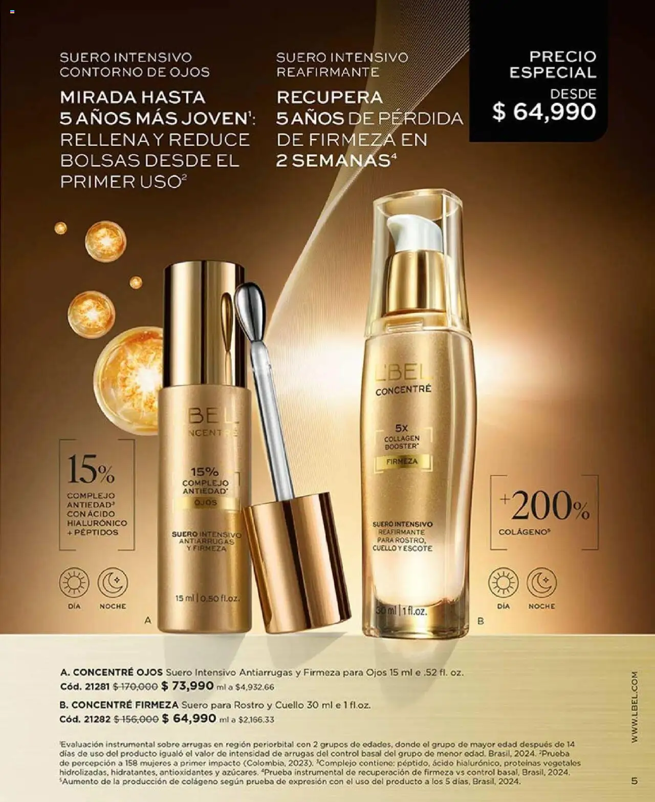 L'Bel revista - valida desde el 27.05.2025 | Página: 5 | Productos: Sobre, Contorno, Contorno de ojos, Cuello