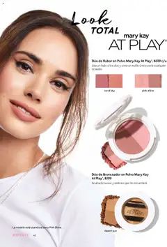 Nuevas ofertas de Mary Kay válidas en toda la República Mexicana desde el 01.09.2025. ¡Encuentra las mejores ofertas en Dúo de Rubor en Polvo Mary Kay At Play, Usa un lado o los dos y crea un estilo único para cualquier ocasión.! | Página: 42