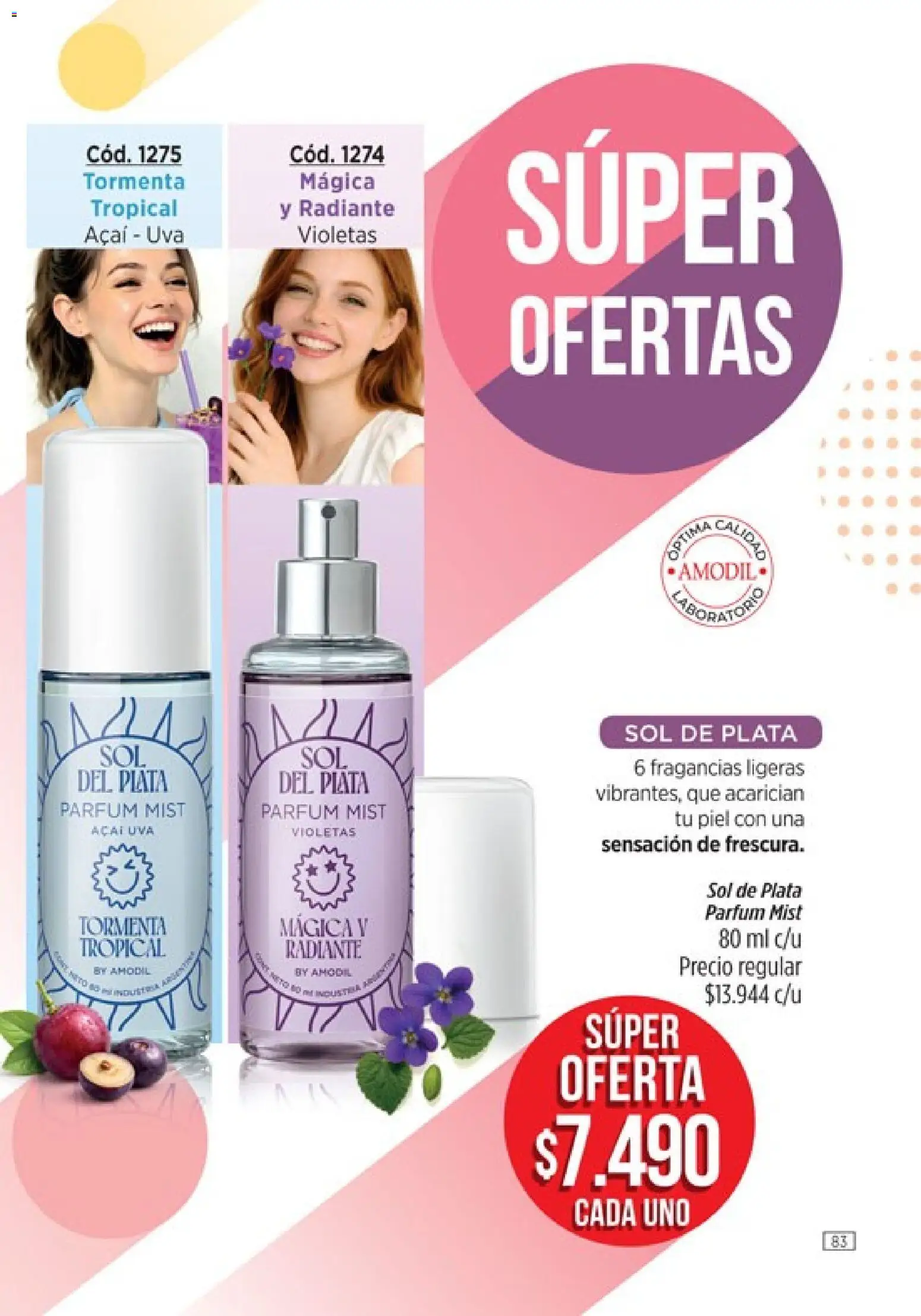 Catálogo Amodil Campaña 6 │ válido desde el 04.03.2026 | Página: 83 | Productos: Uva, Radiante