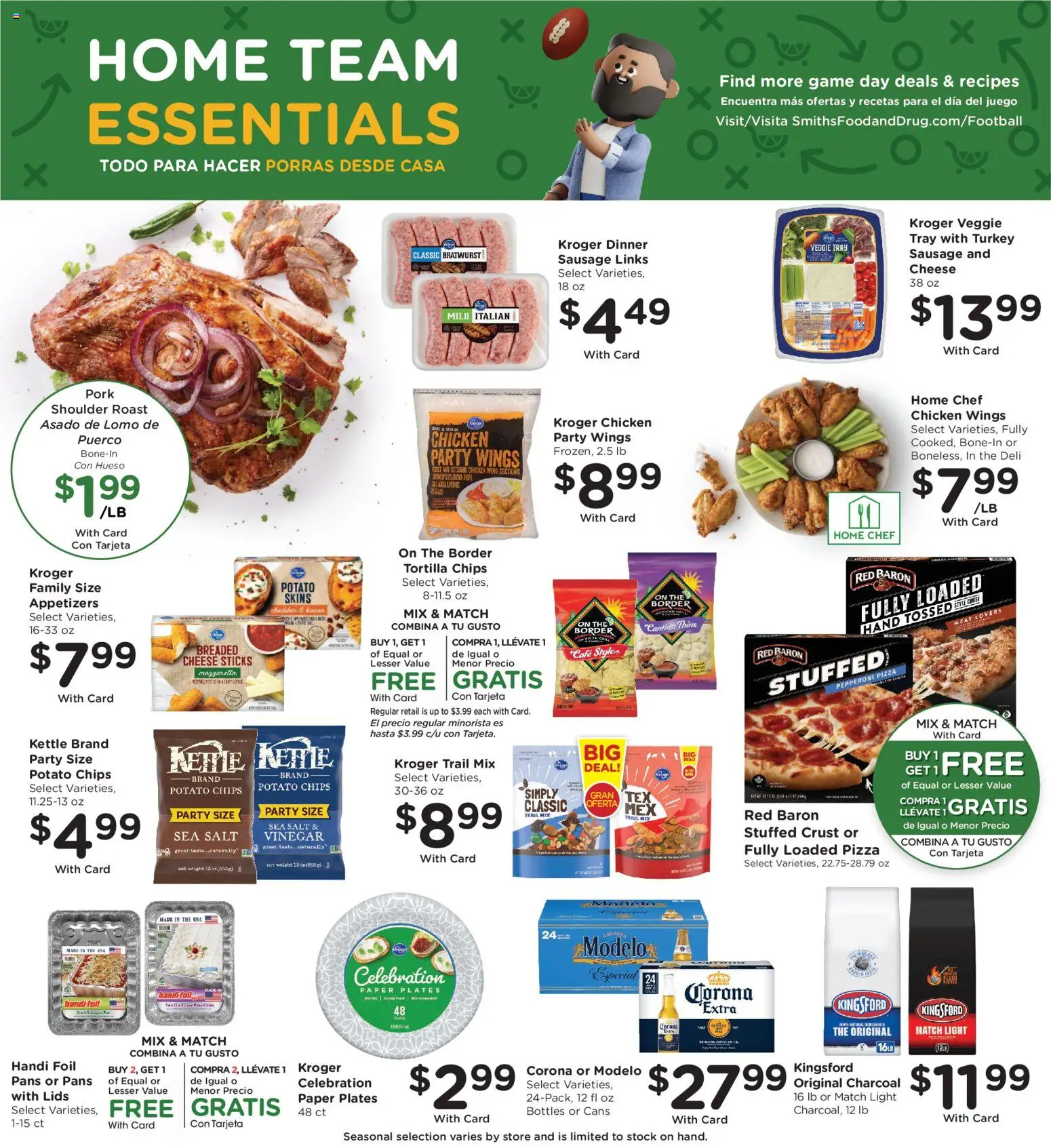 Smith's Weekly Ad - ID - valid from 26.12.2025 | Page: 6 | Products: Vinegar, Sausage, Game, Kettle
