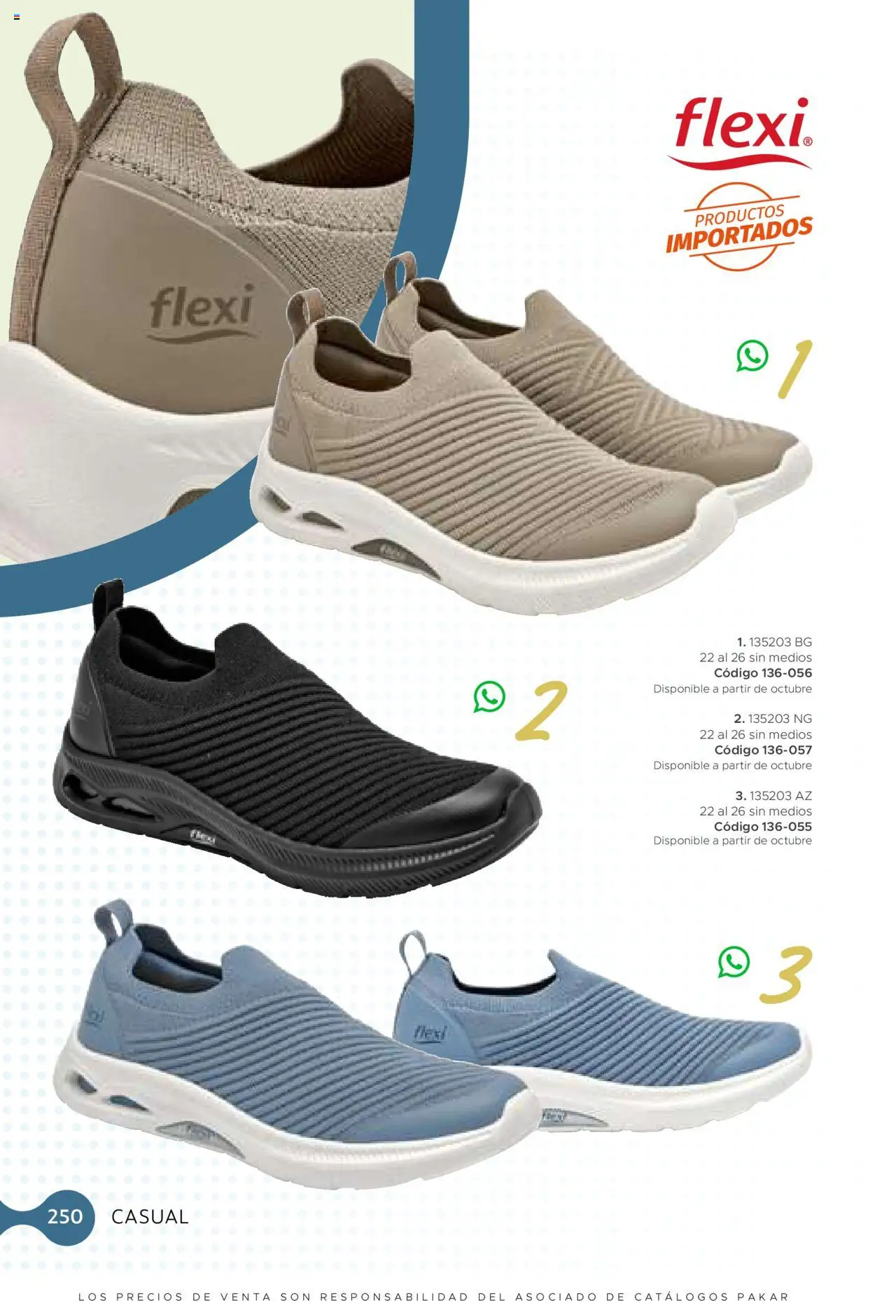 Nuevas ofertas de SC Pakar válidas en toda la República Mexicana desde el 24.07.2025. ¡Encuentra las mejores ofertas en SC Pakar - Catálogo Casual otoño / invierno! | Página: 250