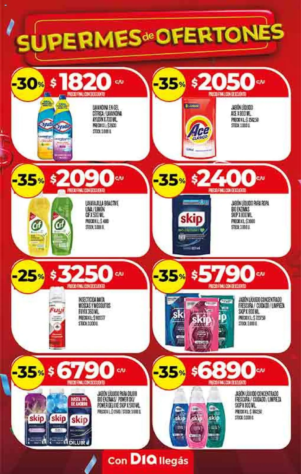 Supermercado DIA Ofertas │ válido desde el 08.10.2025 | Página: 25 | Productos: Jabón líquido, Jabón