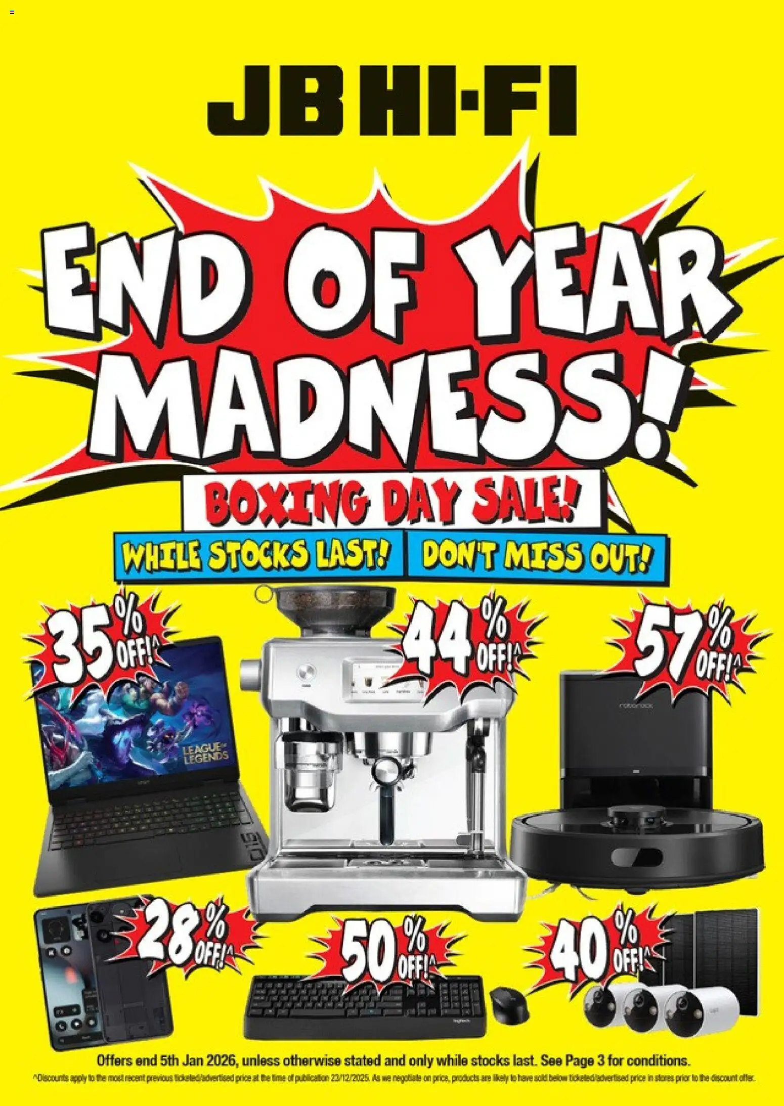 JB Hi-Fi catalogue from 24.12.2025 | Page: 1