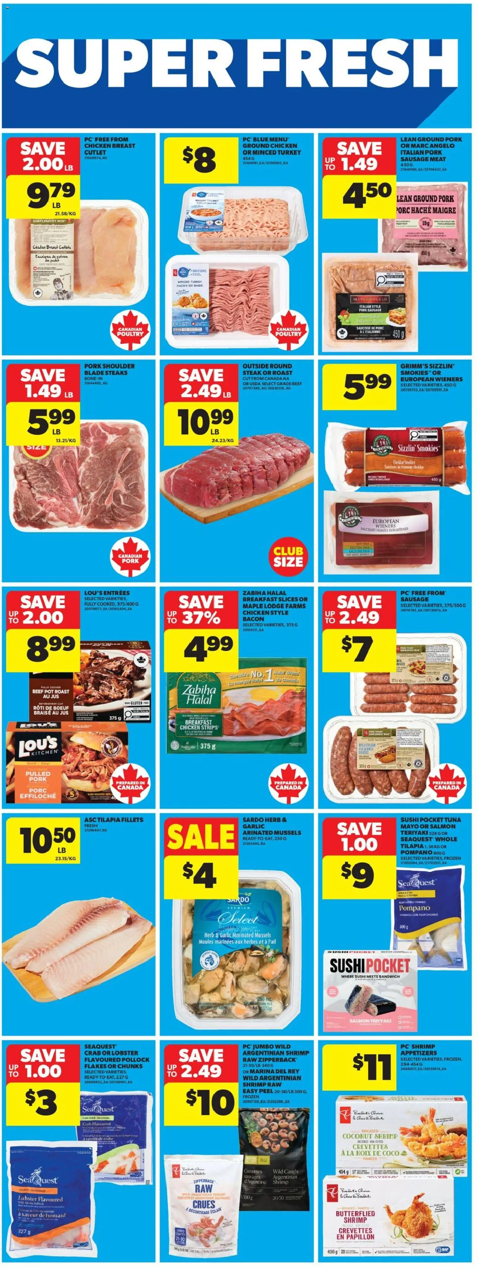 Real Canadian Superstore flyer valid from 30.04.2026 | Page: 26 | Products: Beef, Flakes, Turkey, Chicken