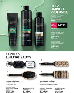 Catálogo Avon válido desde 29.08.2025 | Página: 154 | Productos: Exfoliante, Shampoo, Acondicionador, Espejo