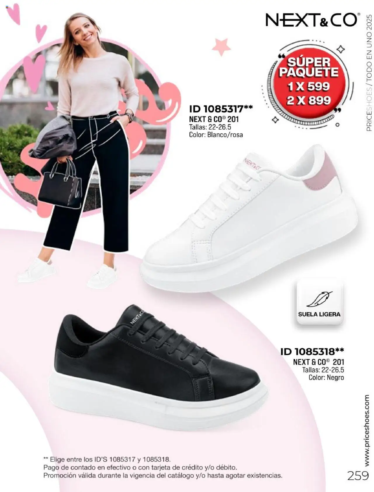 Nuevas ofertas de Price Shoes válidas en toda la República Mexicana desde el 05.05.2025. ¡Encuentra las mejores ofertas en Price Shoes catálogo Todo En 1 2025! | Página: 257