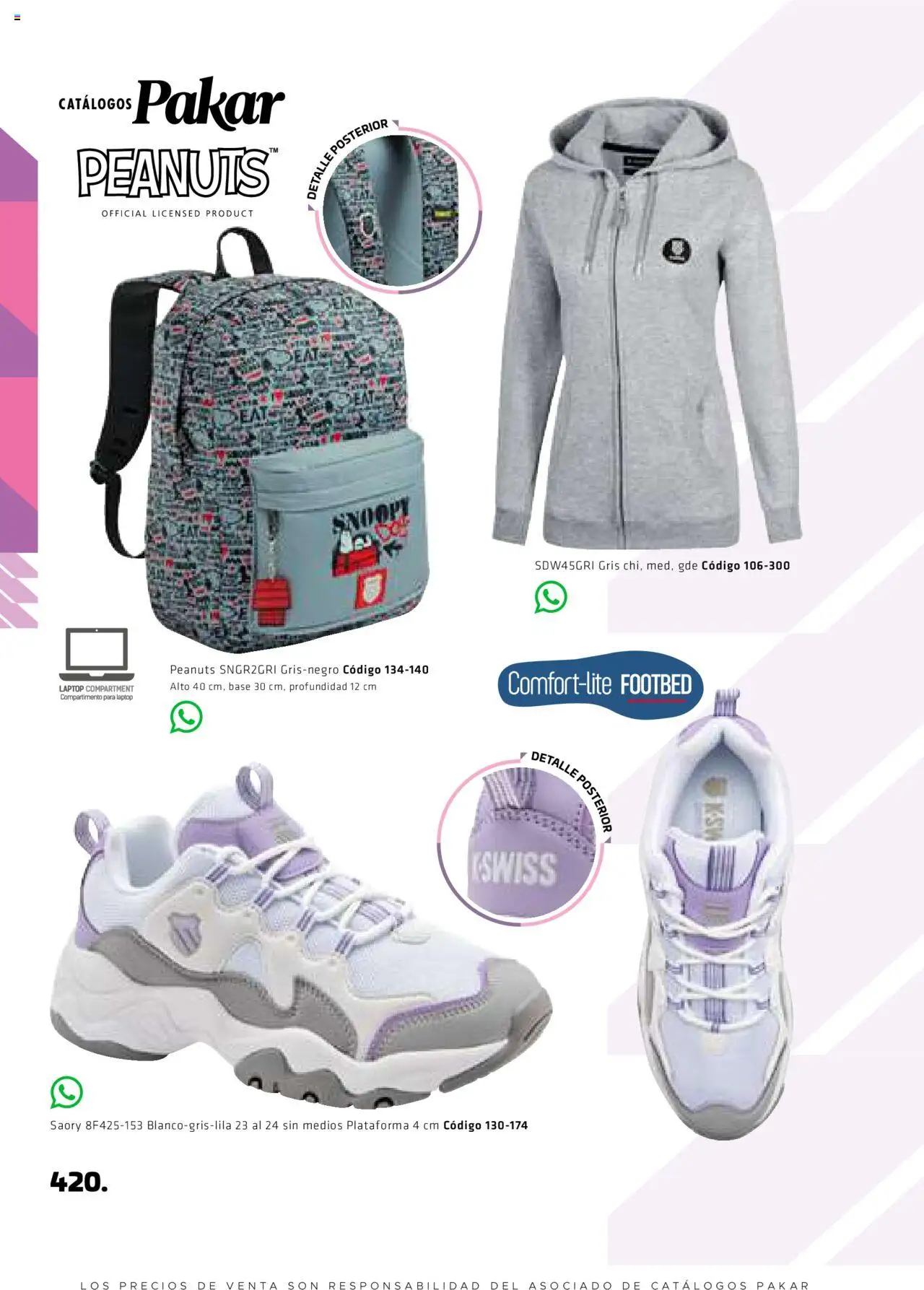 Nuevas ofertas de SC Pakar válidas en toda la República Mexicana desde el 29.08.2025. ¡Encuentra las mejores ofertas en SC Pakar - Catálogo Otoño Women! | Página: 420