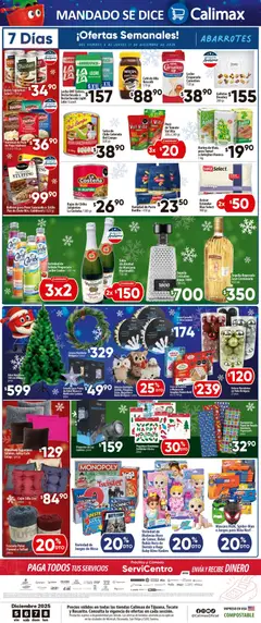 Vista previa de Calimax folleto, nuevo folleto de la tienda, válido en México a partir del 05.12.2025 | Página: 4