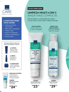 Avon - Campanha 03 - Pré-Visualização do folheto da loja Avon, válido de 15.01.2026 | Página: 12 | Produtos: Tônico, Sérum, Gel de limpeza
