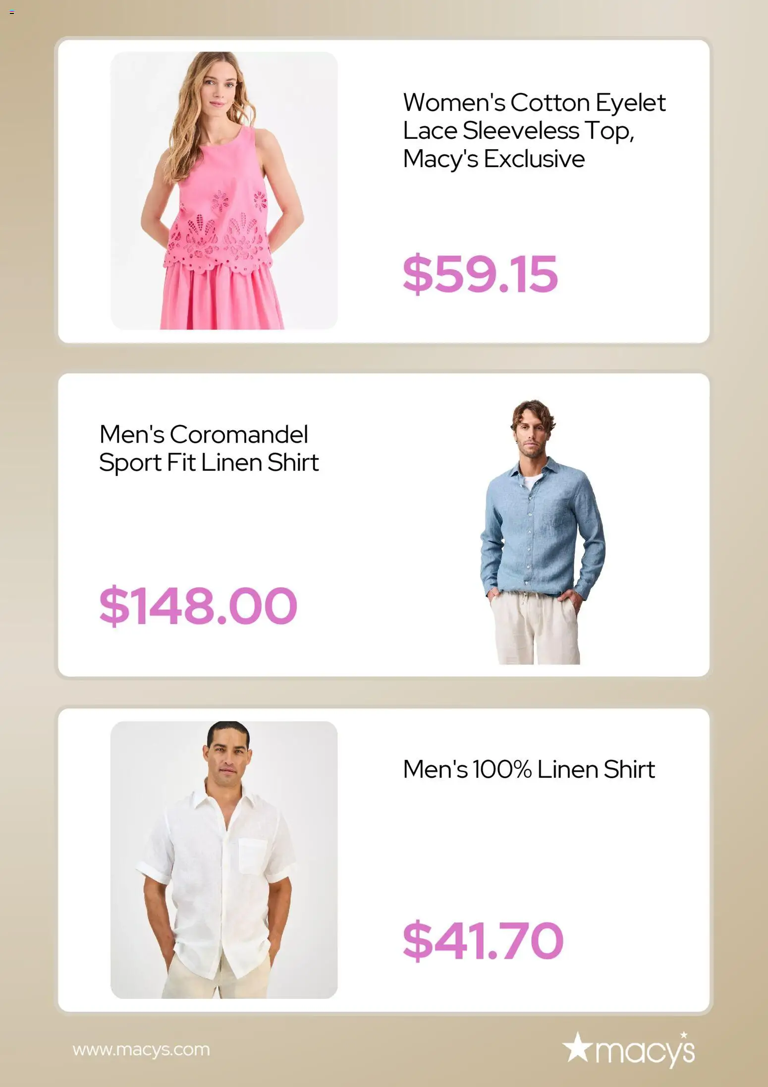 The new Macy's flyer is now online. See all April offers on your mobile and save! | United States