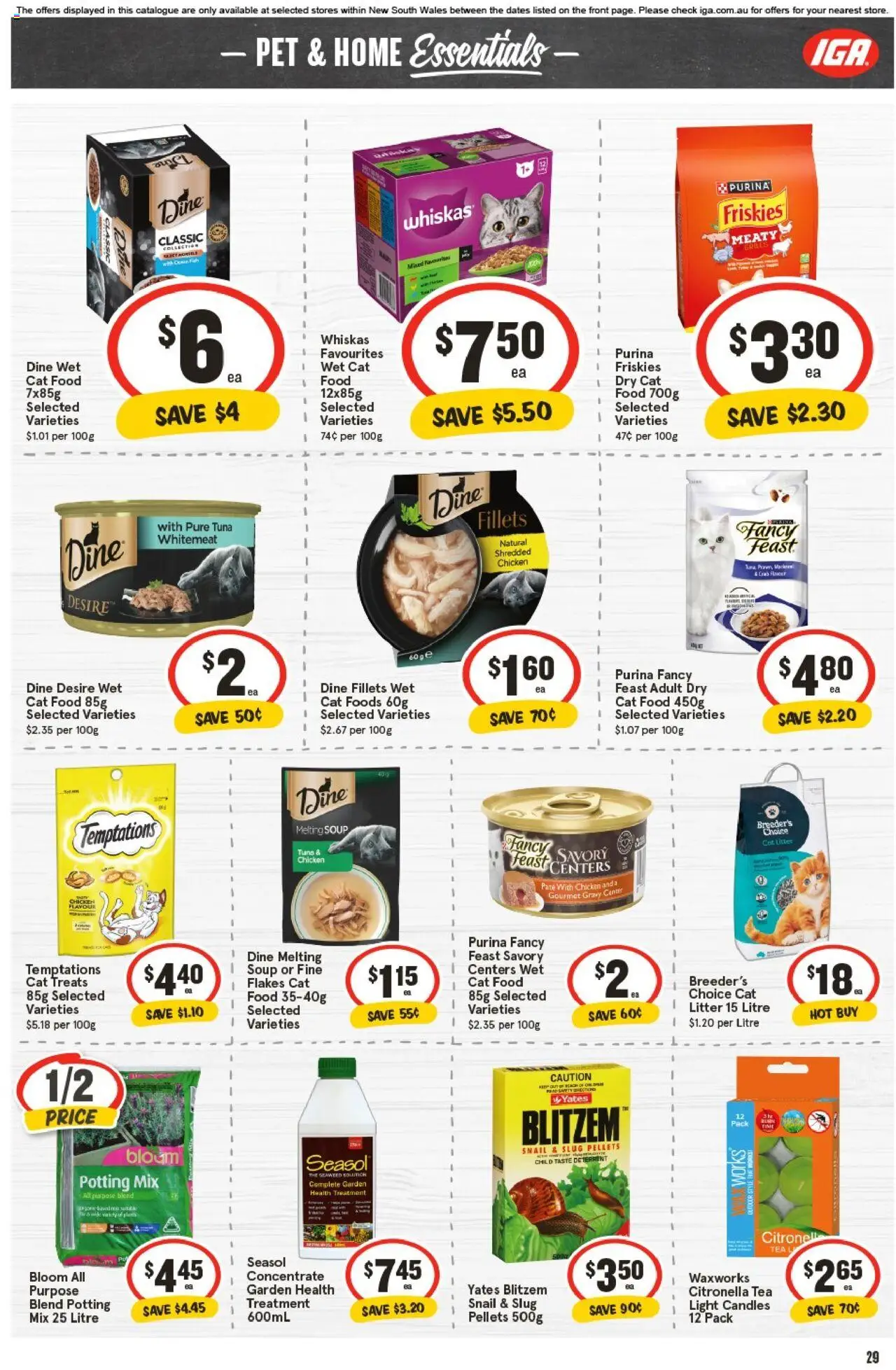 IGA catalogue - valid from 22.10.2025 | Page: 28 | Products: Fish, Tea, Flakes, Tuna