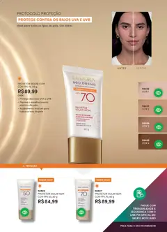 Eudora - Revista 7/2026 - Pré-Visualização do folheto da loja Eudora, válido de 23.04.2026 | Página: 103 | Produtos: Protetor solar, Creme, Protetor solar facial
