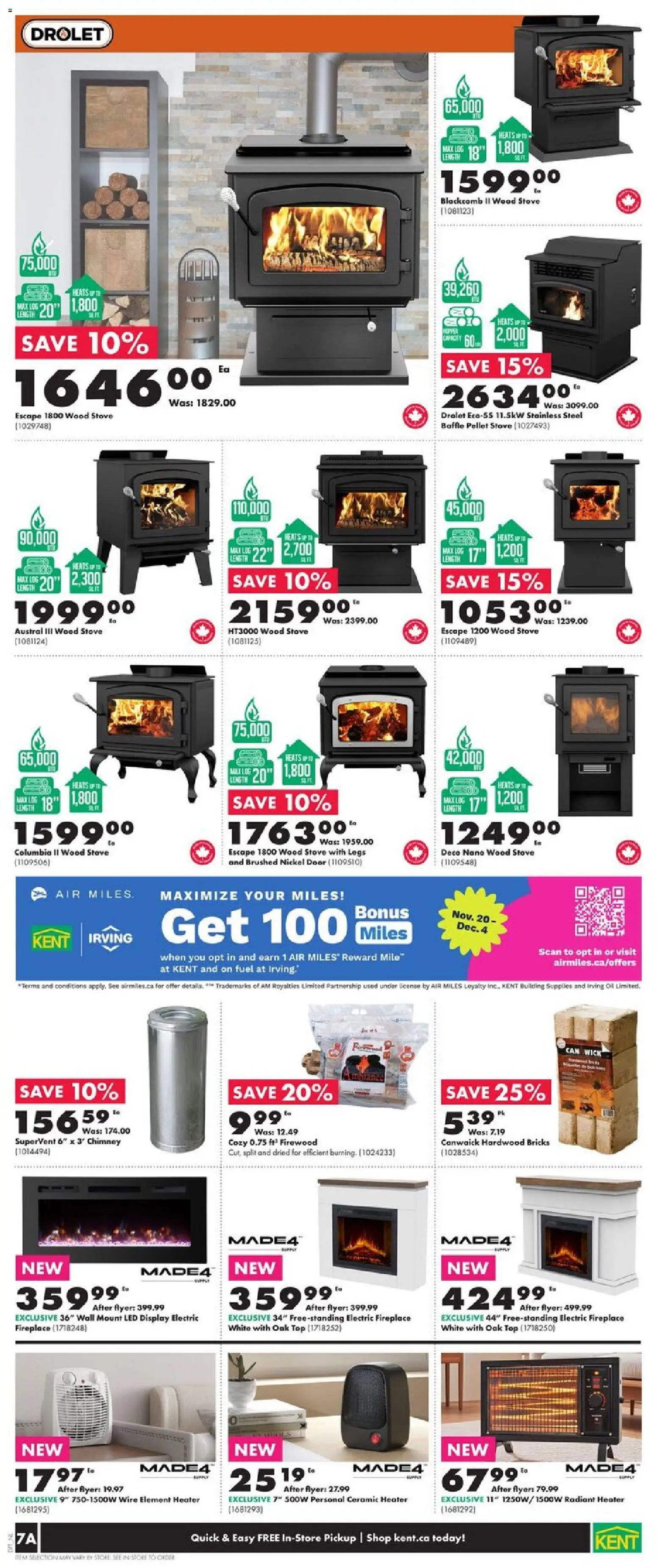 Kent flyer valid from 27.11.2025 | Page: 8 | Products: Stove, Oil