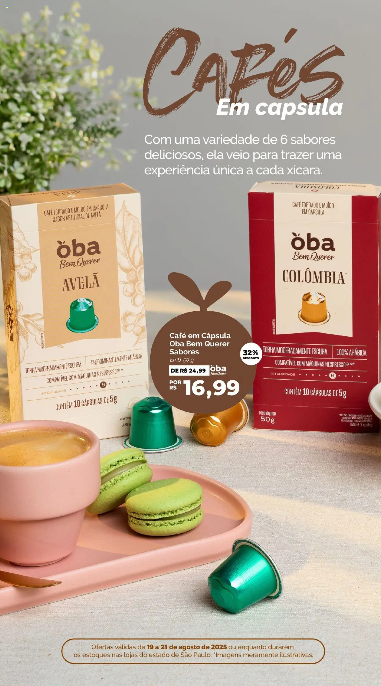 Oba Hortifruti Folheto - válido de 19.08.2025 | Página: 2 | Produtos: Café, Avelã