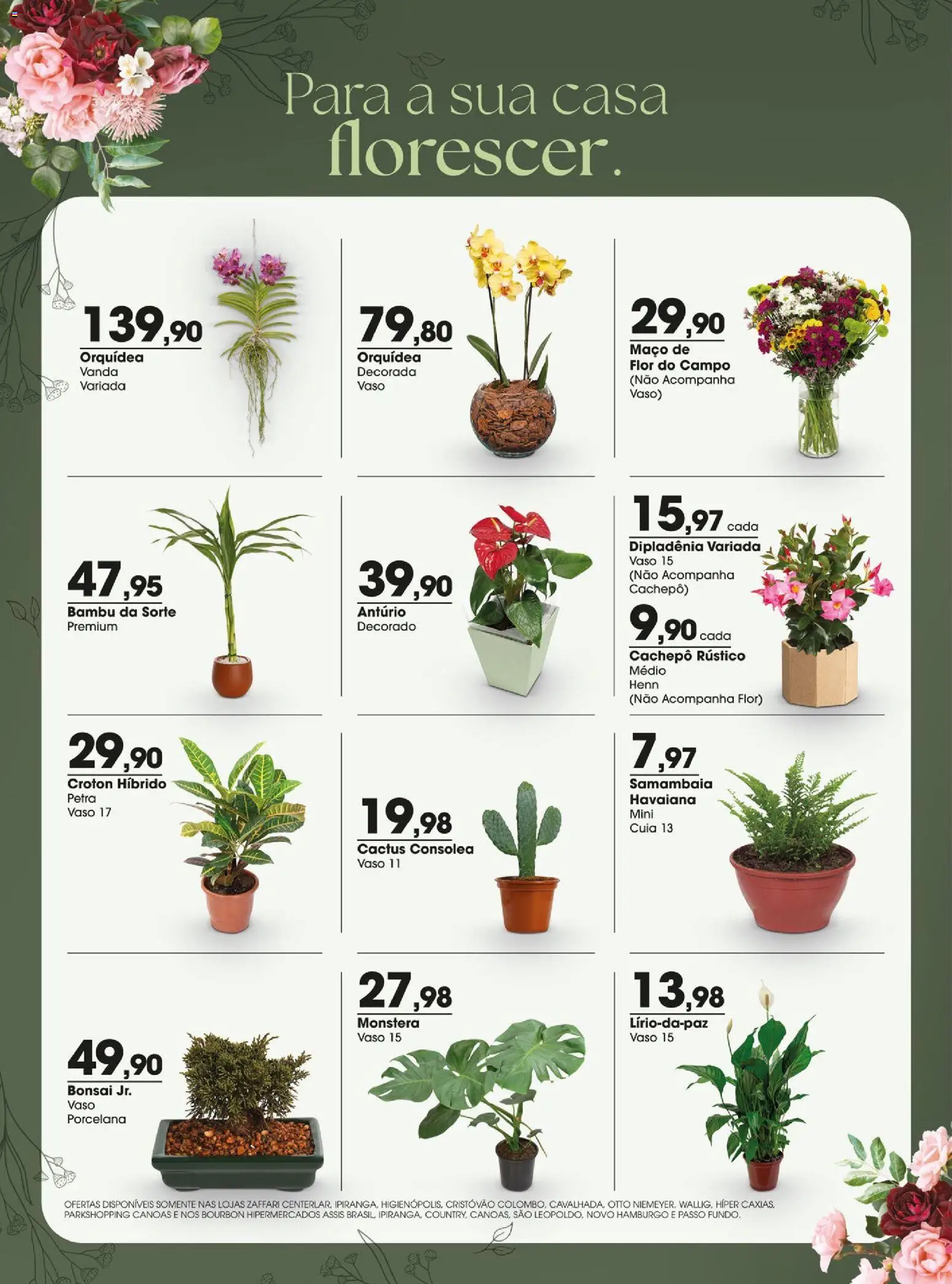 Zaffari Folheto - válido de 05.03.2026 | Página: 10 | Produtos: Vaso, Bourbon