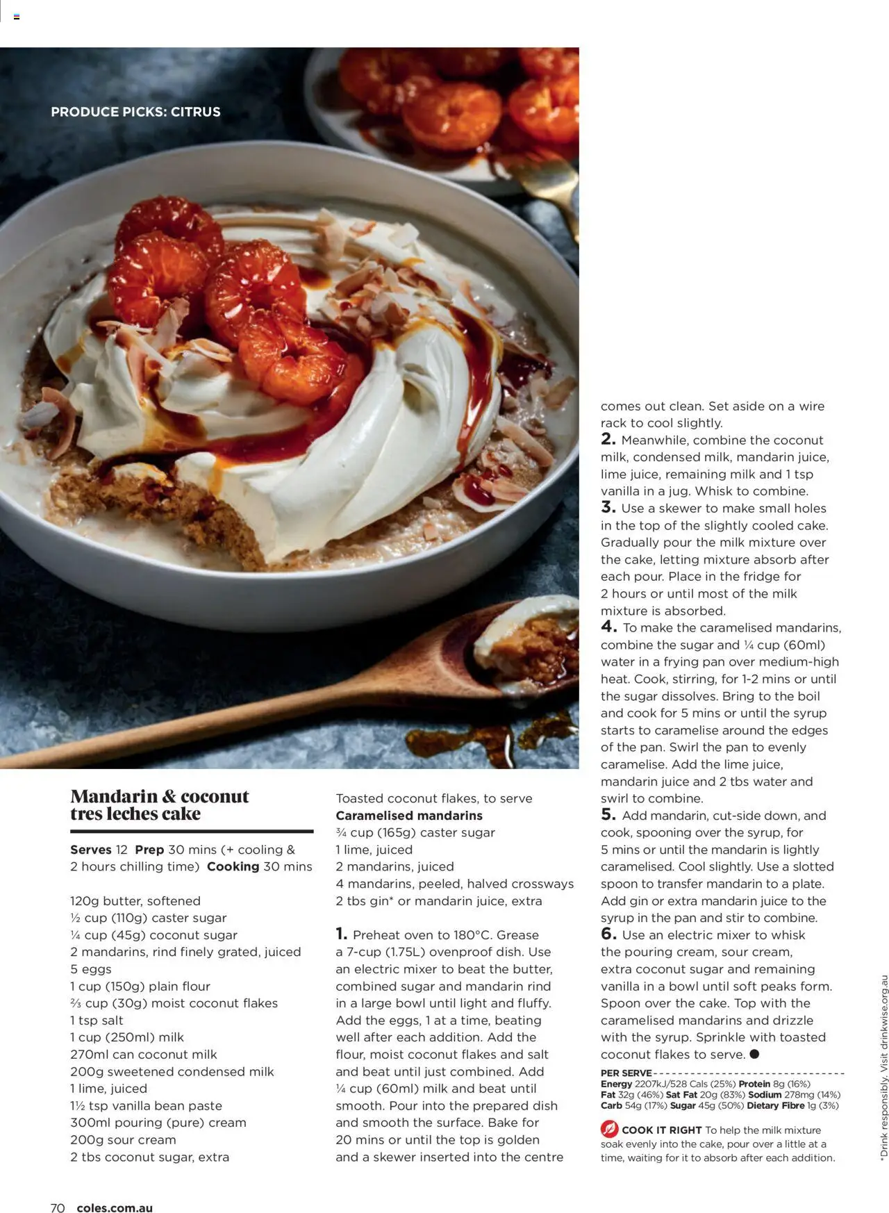 Coles catalogue - valid from 07.08.2025 | Page: 70 | Products: Milk, Juice, Salt, Mixer
